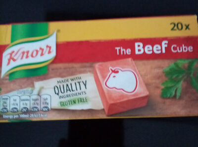 Knorr 20S Beef Stock Cubes 222G - 8722700750161