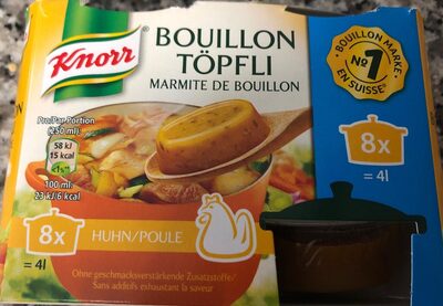 Knorr Bouillon im Töpfli Huhn +8 - 8722700769347