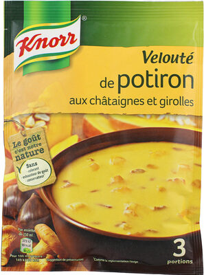 Soupe Déshydratée Velouté de Potiron Châtaignes Girolles - 8722700779353