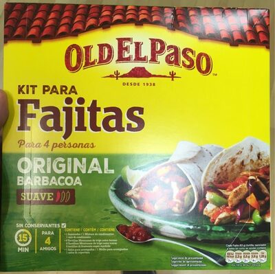 Kit para fajitas original barbacoa suave estuche 500 g - 8727200190677