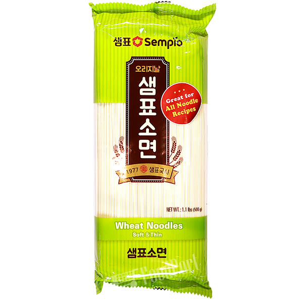 Somyun wheat noodles, soft & thin - 8801005511575