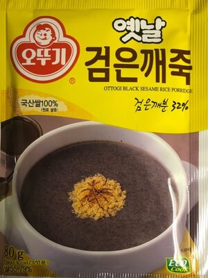 Ottogi, black sesame rice porridge - 8801045088105