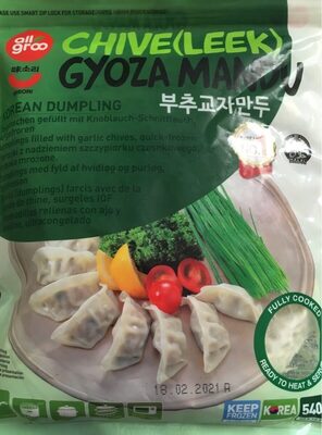 Chive(leek) gyoza mandu - 8805957016560