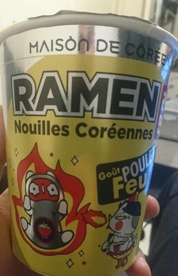 Ramen nouilles coréennes Goût poulet feu - 8805957019455