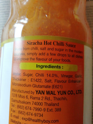 Chilli Sauce - 8850206112029