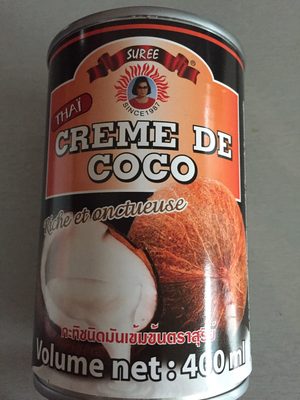 Suree Crème De Noix De Coco 400 mL - 8850344200190