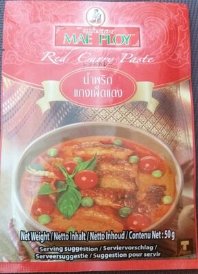 Mae Ploy, Red Curry Paste - 8850367300013