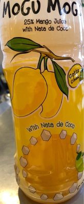 Mogu mogu 25% mango juice with Nata de Coco - 8850389105467
