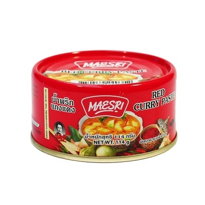 Maesri Red Curry Paste - 8850539240352
