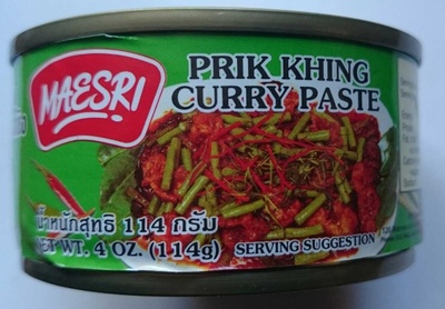Prik Khing Curry Paste - 8850539240390