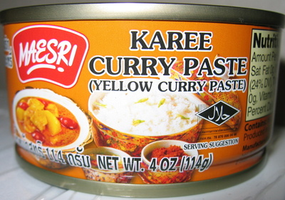Maesri, yellow curry paste - 8850539240406