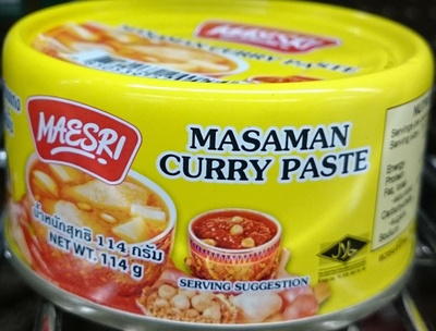 Maesri Masaman Curry Paste - 8850539240444