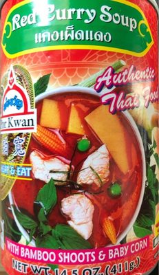 Por Kwan, Red Curry Soup - 8850643058324