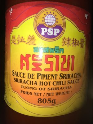 Sauce Piment Fort Sriracha PSP - 8850643070333