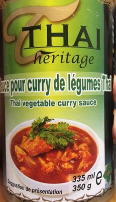 Sauce pour curry de légumes Thaï - 8850781700239