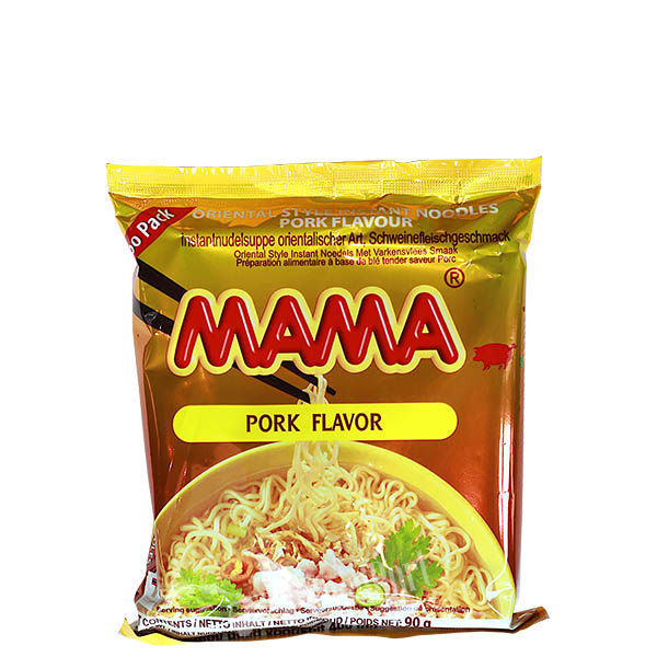 Mama 90g Jumbo Pack Oriental Style Instant Noodles Pork Flavour - 8850987131769