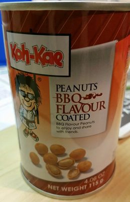 Koh-kae Coated Peanuts With BBQ Flavour - 8852023665948