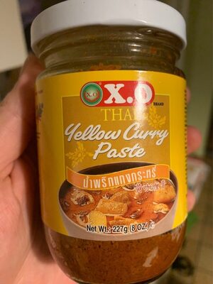 Thai yellow curry paste - 8853085002054