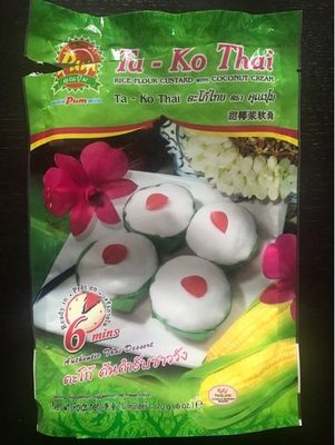 Ta Ko Thai (rice Flour Custard With Coconut Cream) - 8853095003843