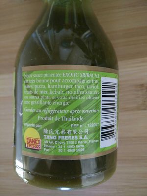Sauce pimentee sriracha - 8853662003092