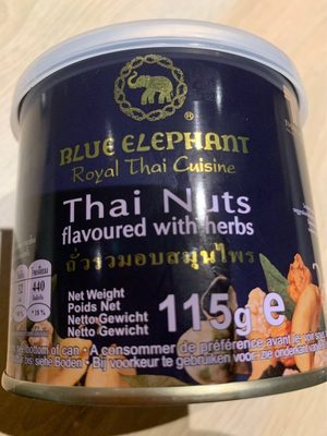 Blue Elephant Nuts Flavoured With Herbs 115G - 8854404000324
