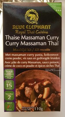 Curry massaman  thaï - 8854404004773