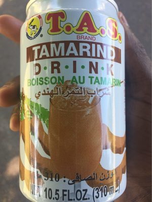 T A S Brand Tamarind Drink - 8854419002405