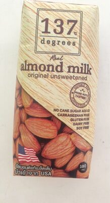 Almond milk original unsweetened - 8854761951406