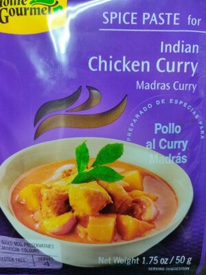 Indian Chicken Curry - Madras Curry - 8886390202048