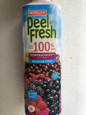 Peel Fresh No Sugar Added Juice Drink - Powerberries - 8888026579128