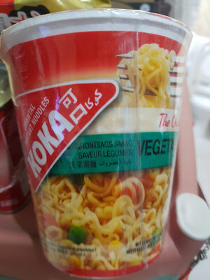 Koka Pot Noodles Vegetable - 8888056707218