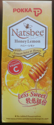 Natsbee Honey Lemon - 8888196456519