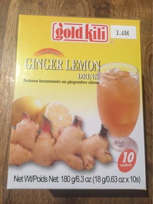 Ginger - Instant Ginger Lemon Drink - 8888296019355