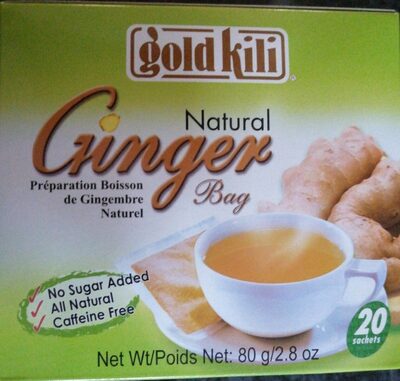Gold Kili Natur Ingwer Ohne Zucker - 8888296020108