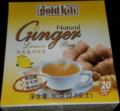Ginger - Natural Ginger Lemon Bag - 8888296020207