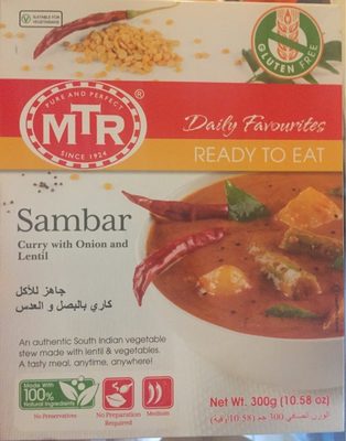 MTR Sambar - 8901042956992
