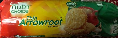 Thin arrowroot biscuits - 8901063138155