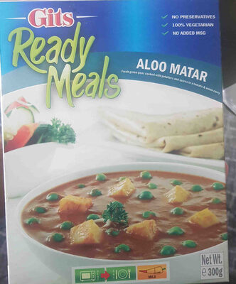 gits ready made meals Aloo Matar - 8901155425316