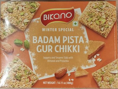 Winter special Badam pista gur chikki - 8901414004405