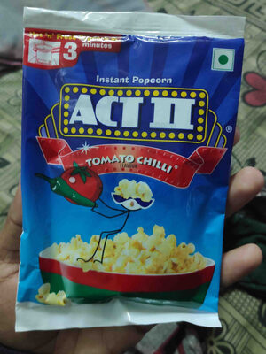instant popcorn act 2 tomato chilli - 8901512542106
