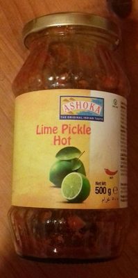 Ashoka Lime Pickle Hot (500G) - 8901552000895