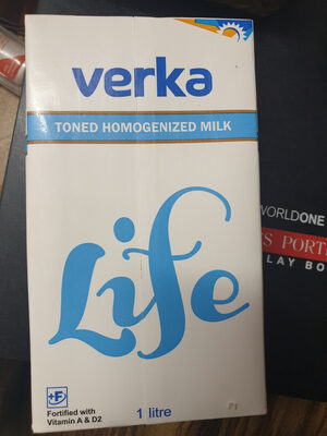 Verka toned homogenized milk - 8901826301574