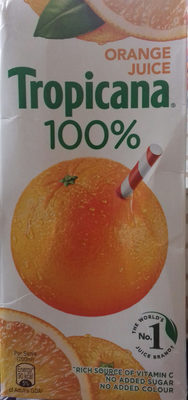 Tropicana 100% Orange Juice - 8902080013029
