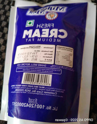 milky mist fresh cream - 8904083300120