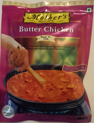 Mothers Recipe Butter Chicken Mix - 100G - 8906001054597