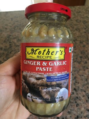 Mothers Recipe Ginger &garlic - 8906001056379