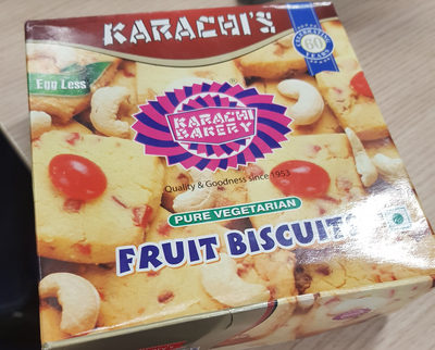 Karachi Bakery Fruit Biscuits - 8908003115900