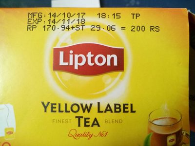 Lipton yellow label - 8961014106282