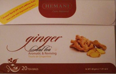 ginger herbal tea - 8964000267813