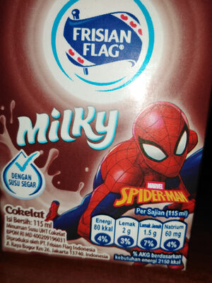 milky frisian flag UHT milk cokelat - 8992753182008